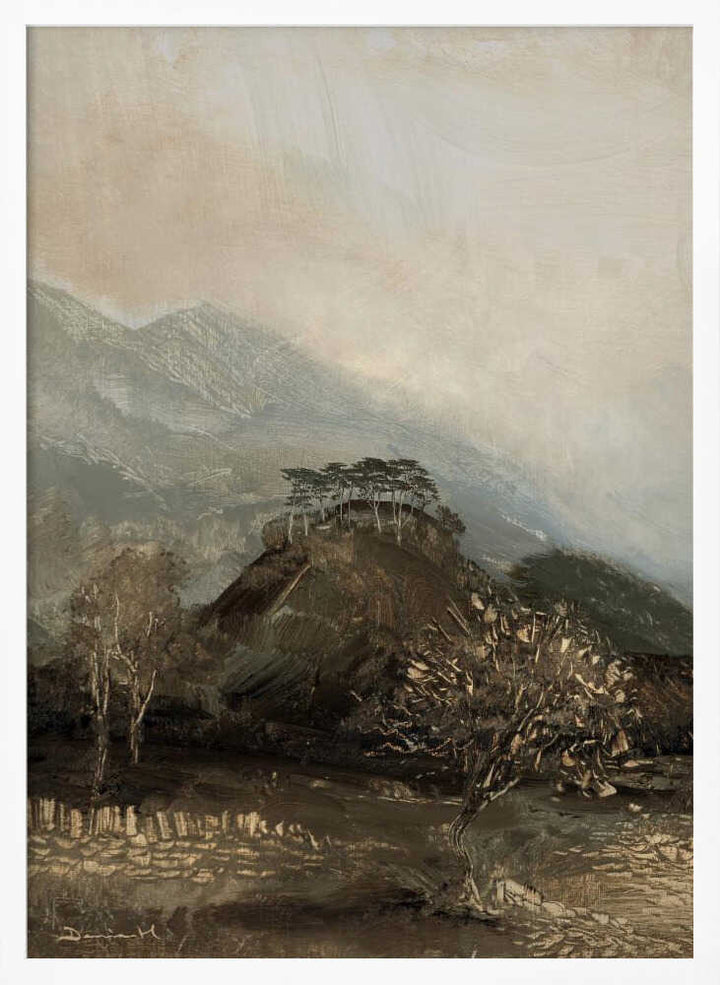 "Tor Mist" by Dan Hobday — Landscape Wall Art