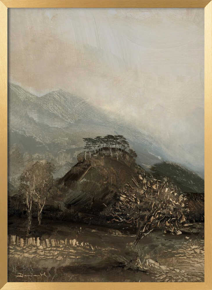 "Tor Mist" by Dan Hobday — Landscape Wall Art