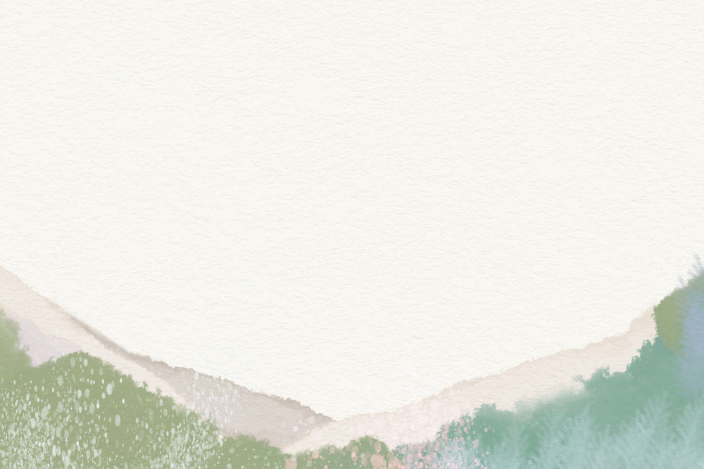 "Serene Watercolor Mountains" by Josie George — Landscape Wall Art