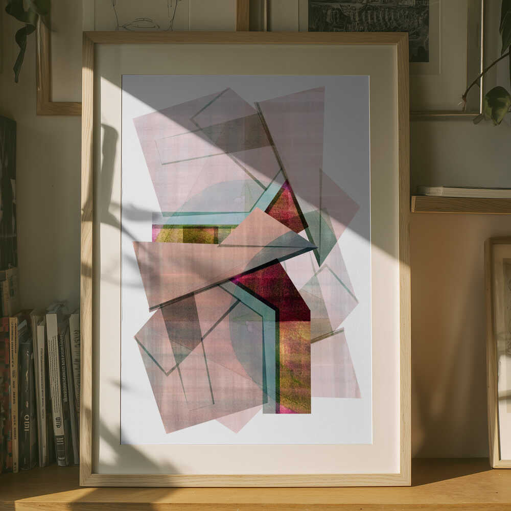 Vibrant Geometric Layers