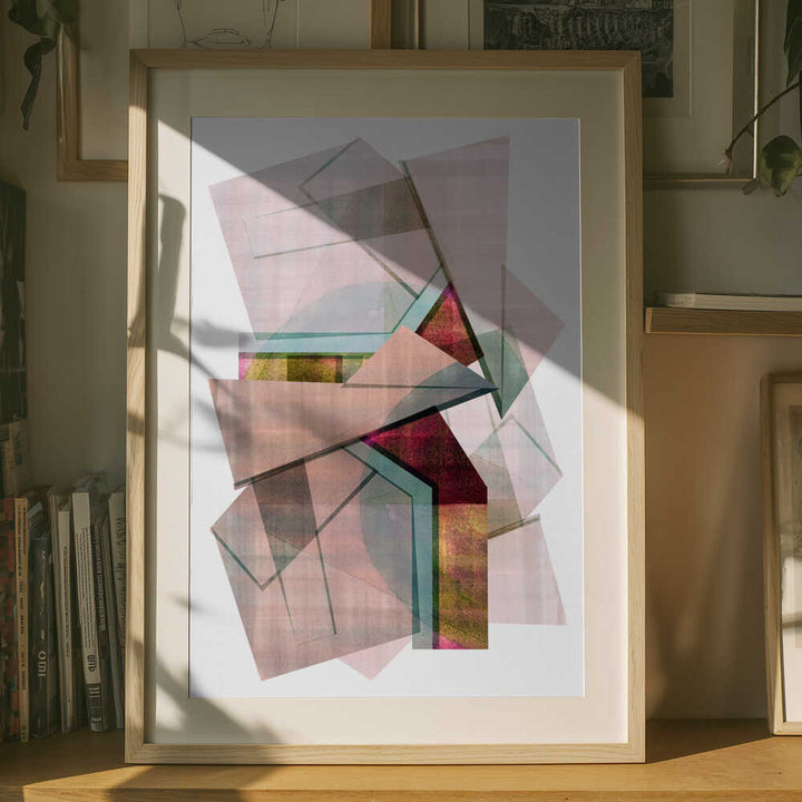 Vibrant Geometric Layers