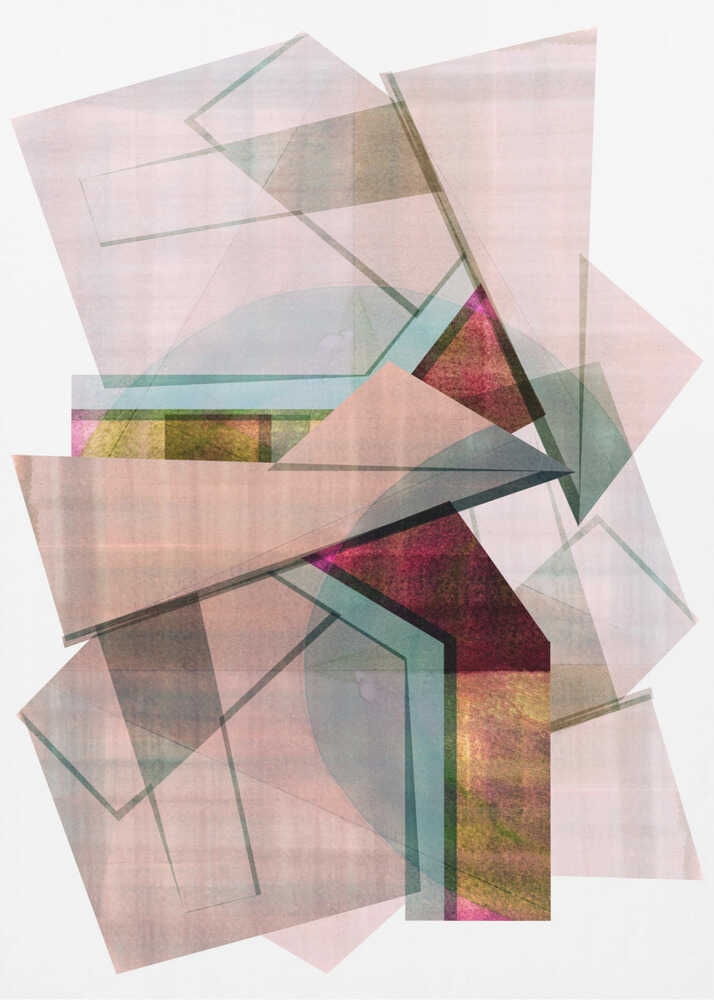 Vibrant Geometric Layers