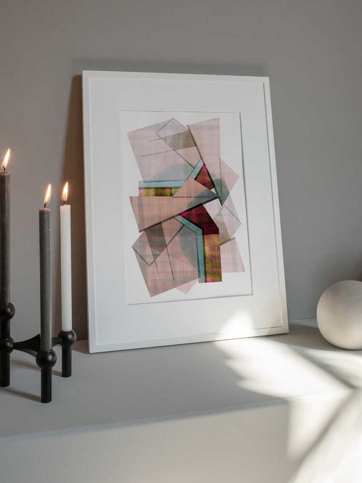 Vibrant Geometric Layers