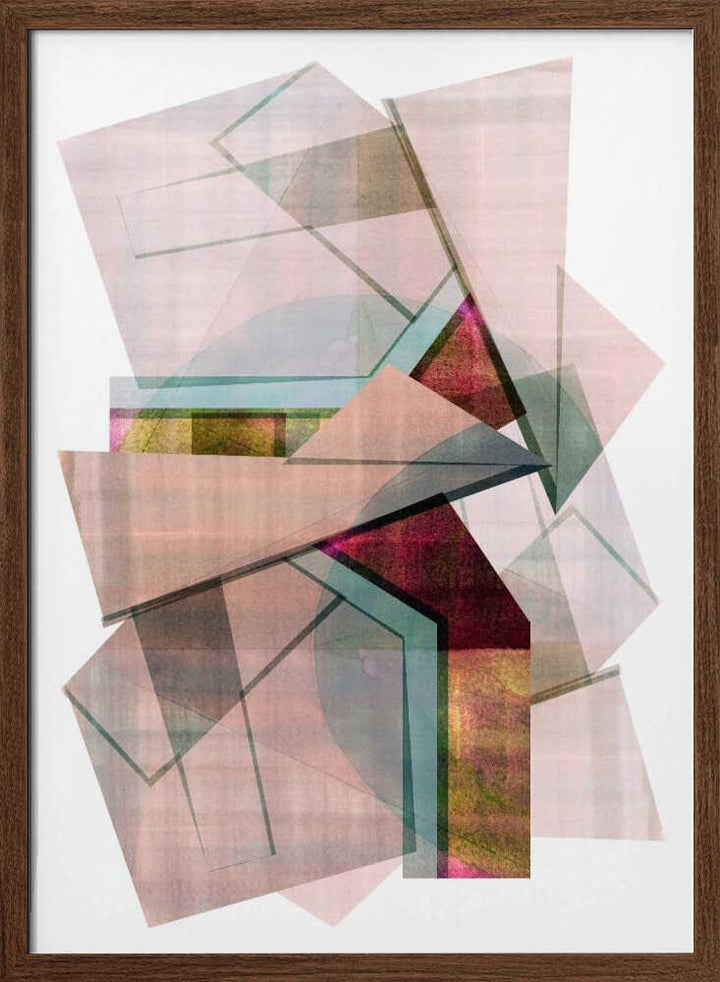 Vibrant Geometric Layers