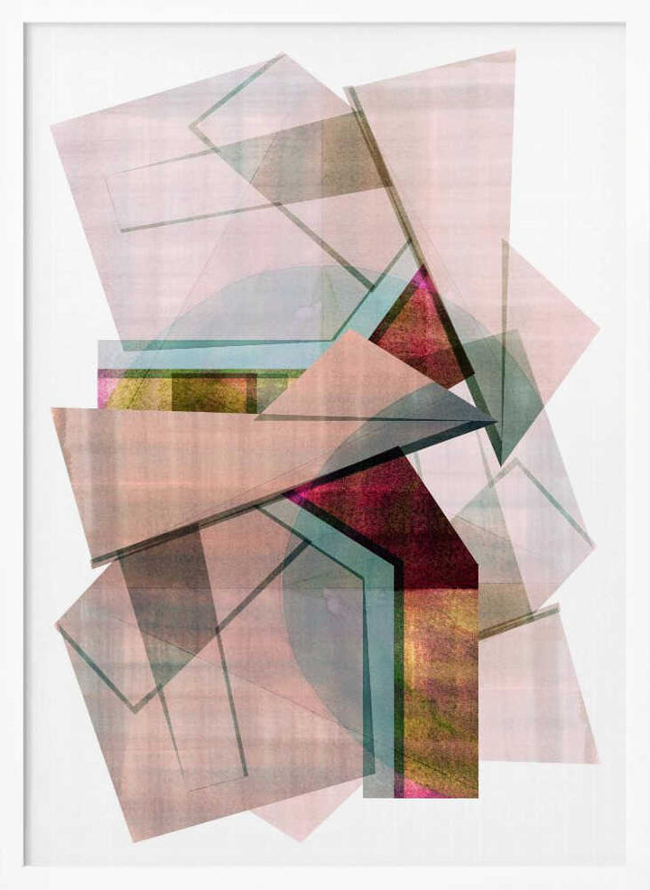 Vibrant Geometric Layers