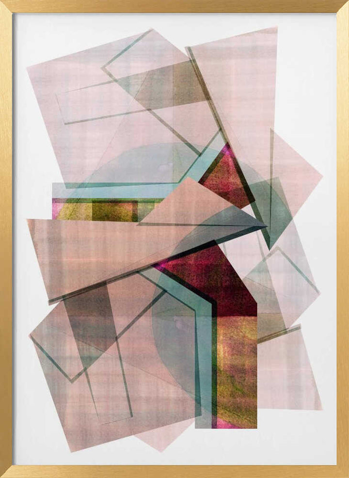 Vibrant Geometric Layers
