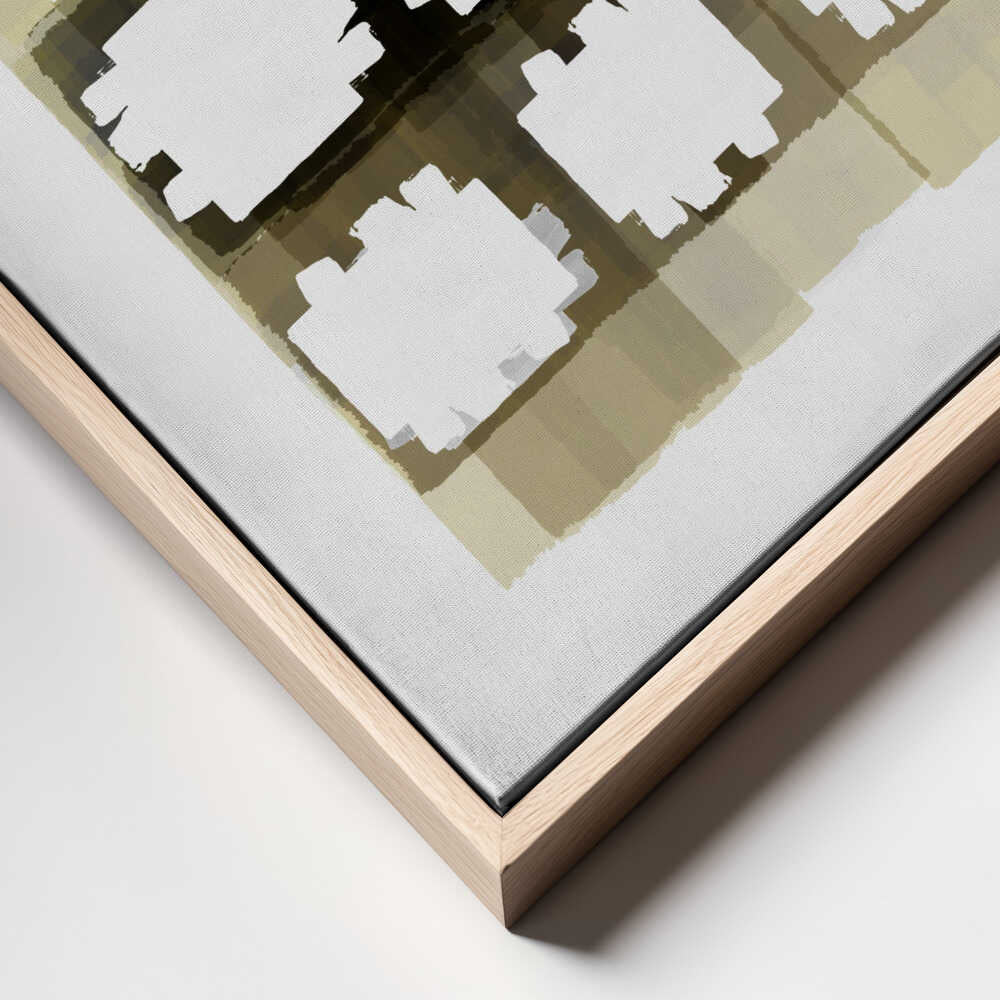 Muted Grid Abstract