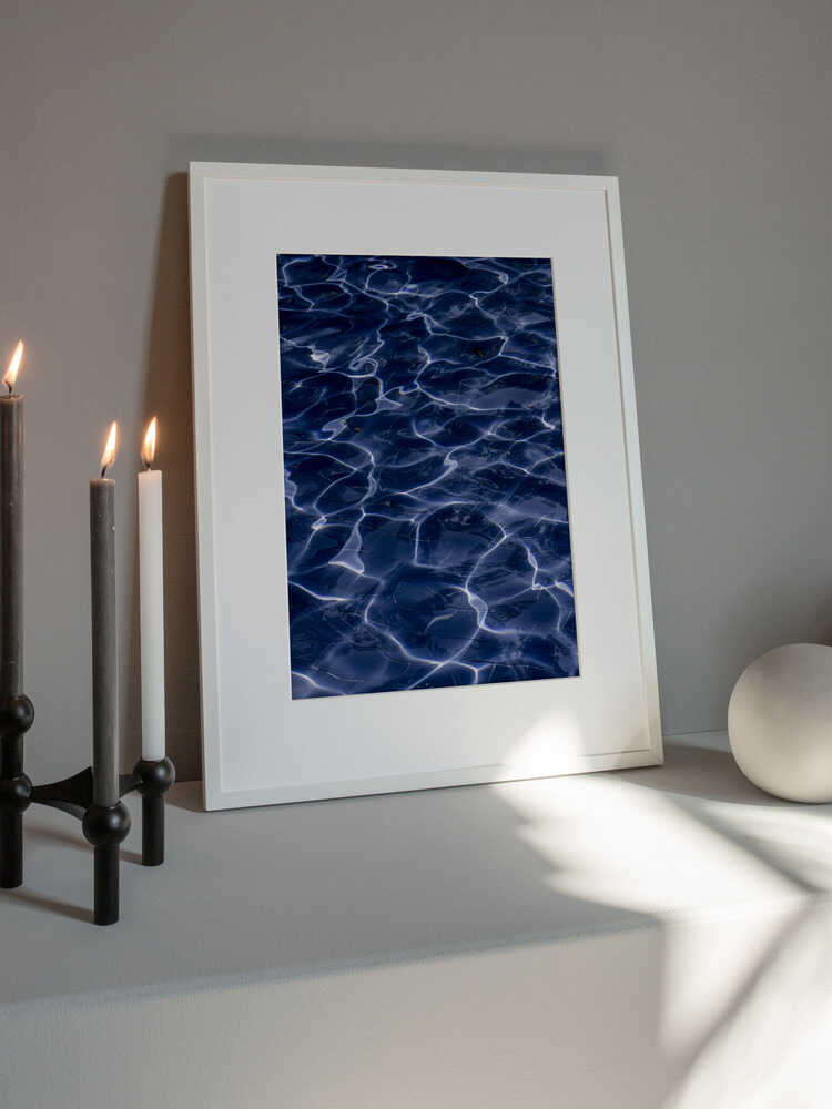 Shimmering Blue Water