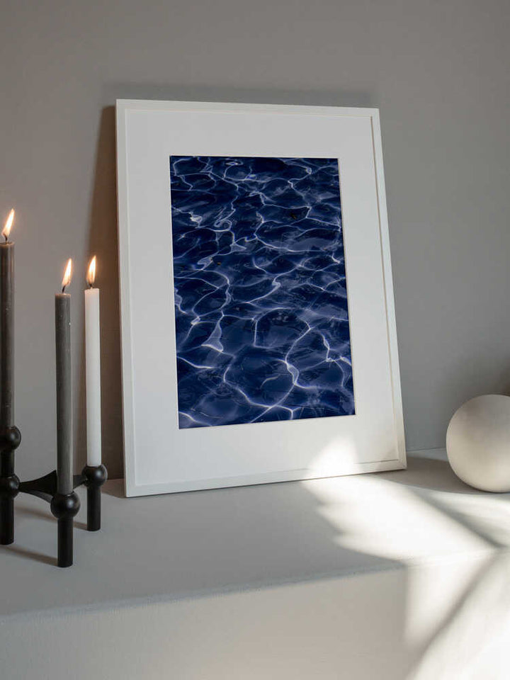Shimmering Blue Water