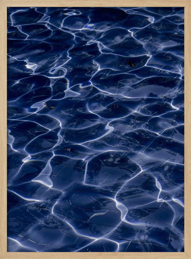 Shimmering Blue Water