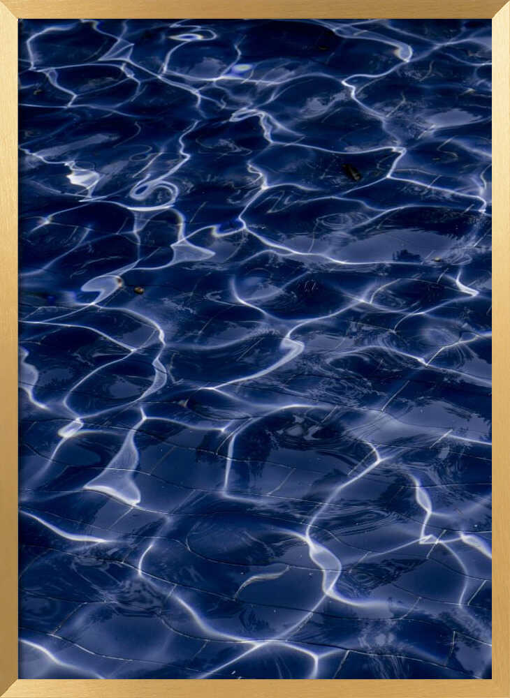 Shimmering Blue Water