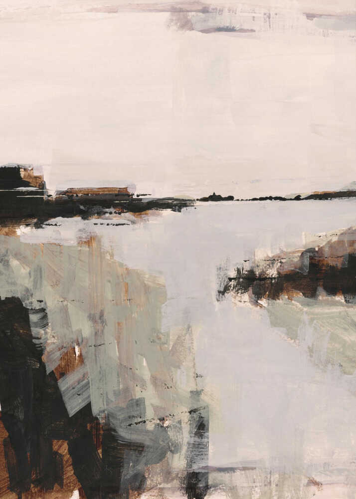 Muted Coastal Landscape