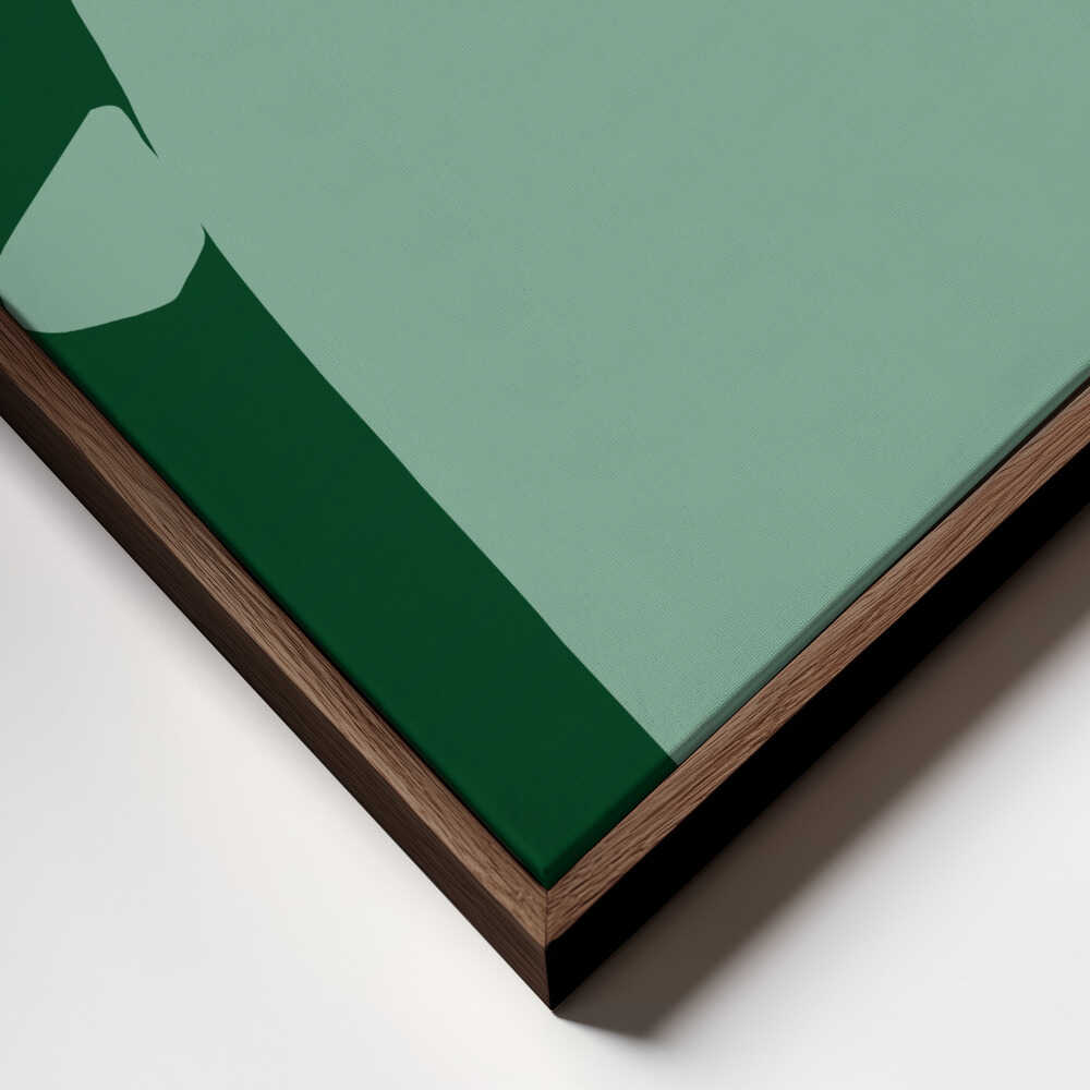 Fluid Green Abstract