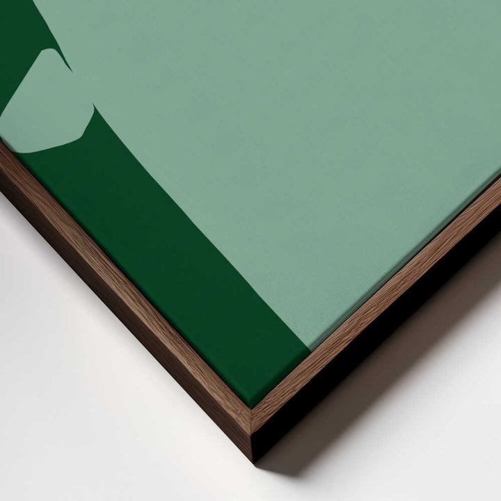Fluid Green Abstract