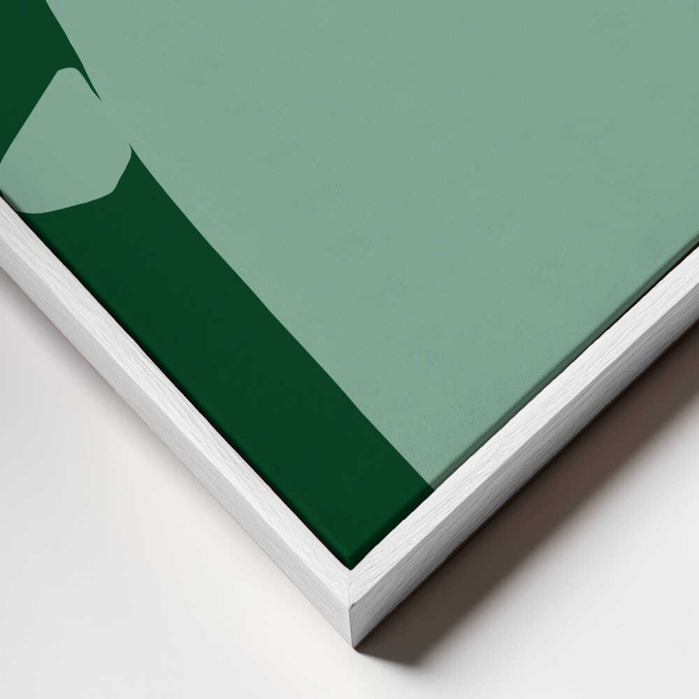 Fluid Green Abstract