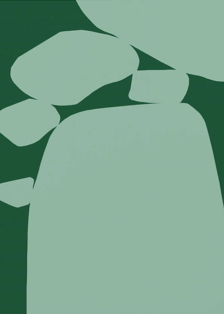 Fluid Green Abstract