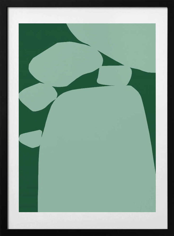 Fluid Green Abstract