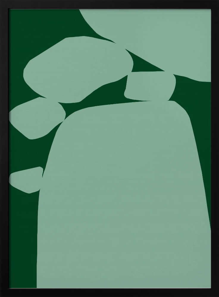 Fluid Green Abstract