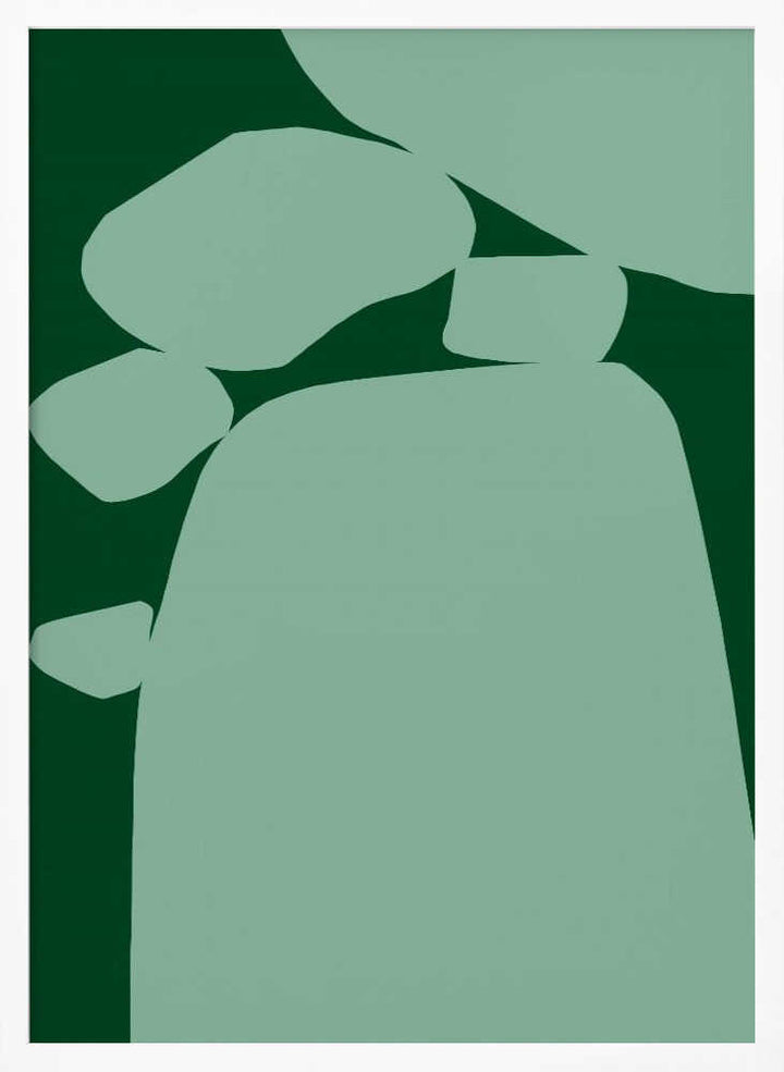 Fluid Green Abstract