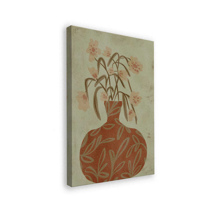 "Terracotta Vase Blossoms" by Nikita Jariwala — Still Life Wall Art