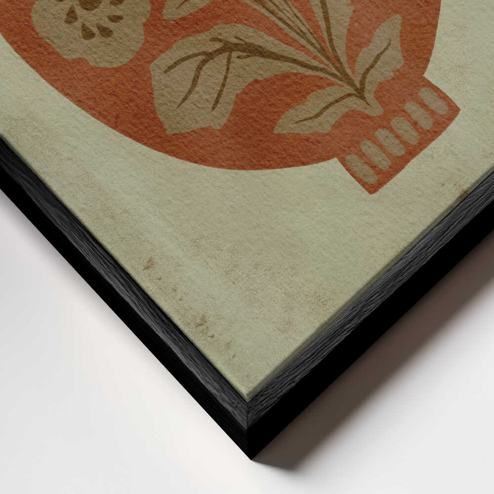 "Rustic Floral Vase" by Nikita Jariwala — Still Life Wall Art