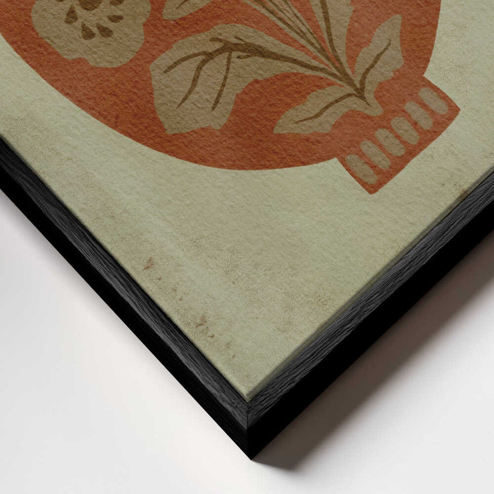 "Rustic Floral Vase" by Nikita Jariwala — Still Life Wall Art