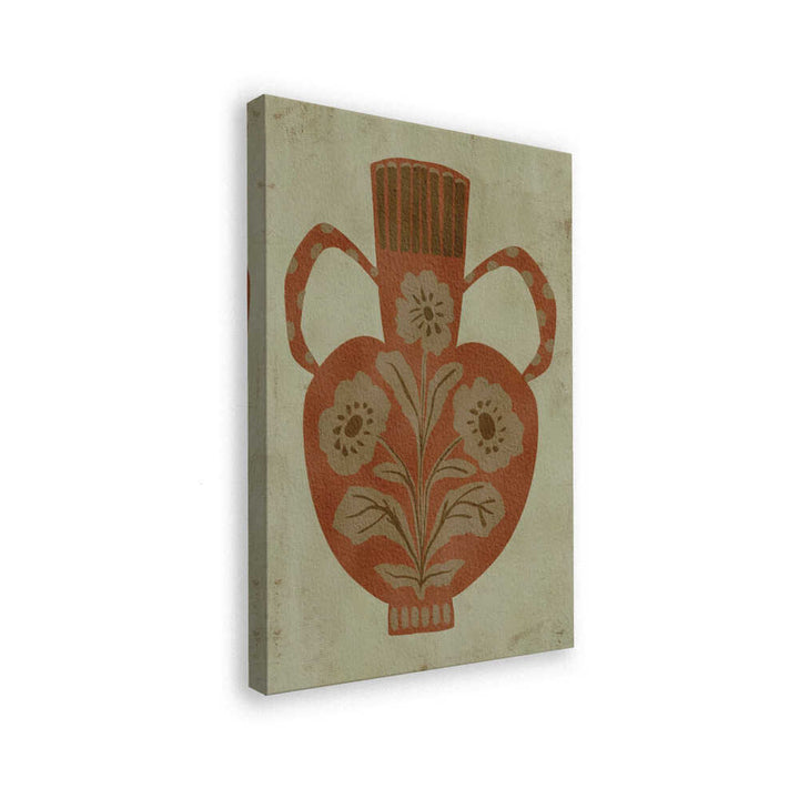 "Rustic Floral Vase" by Nikita Jariwala — Still Life Wall Art