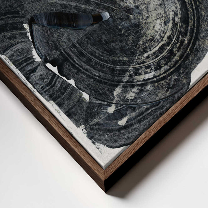 Swirling Monochrome Abstract