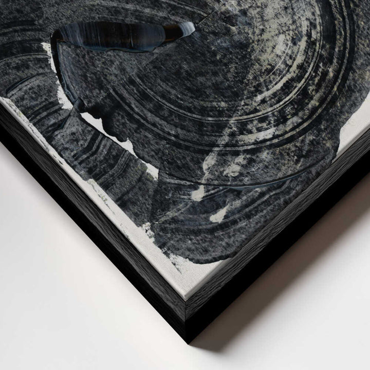 Swirling Monochrome Abstract
