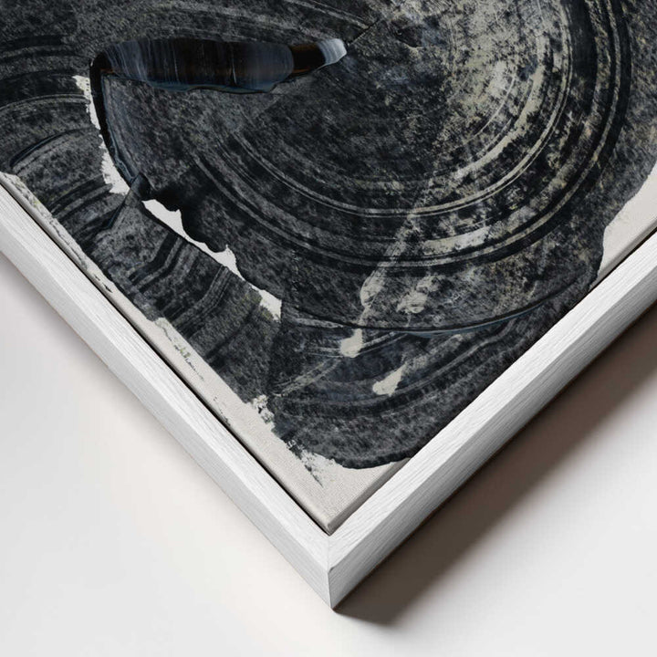 Swirling Monochrome Abstract
