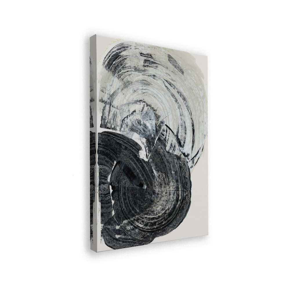 Swirling Monochrome Abstract