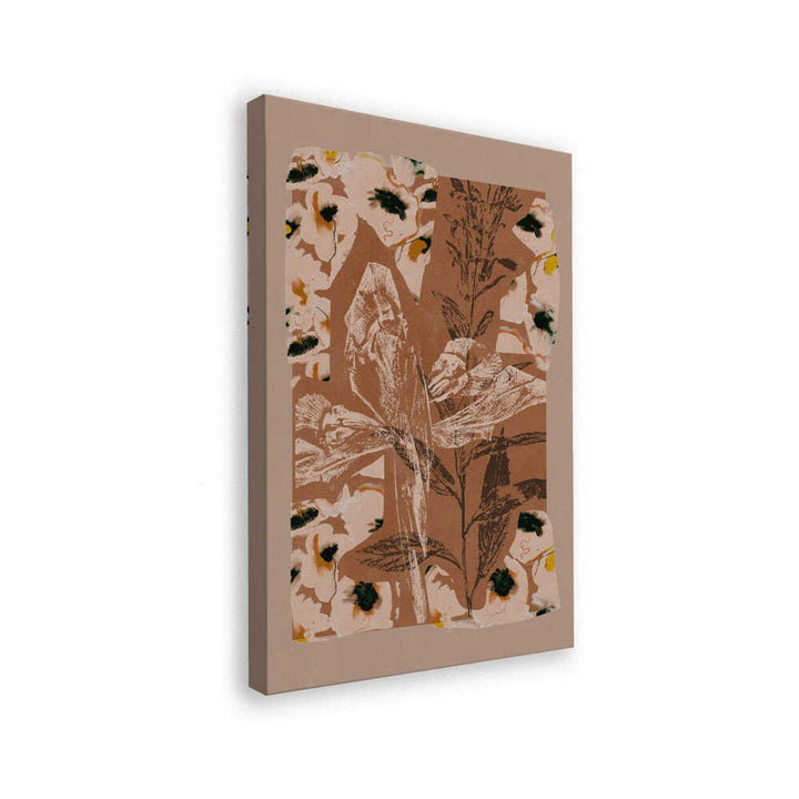 Earthy Floral Collage