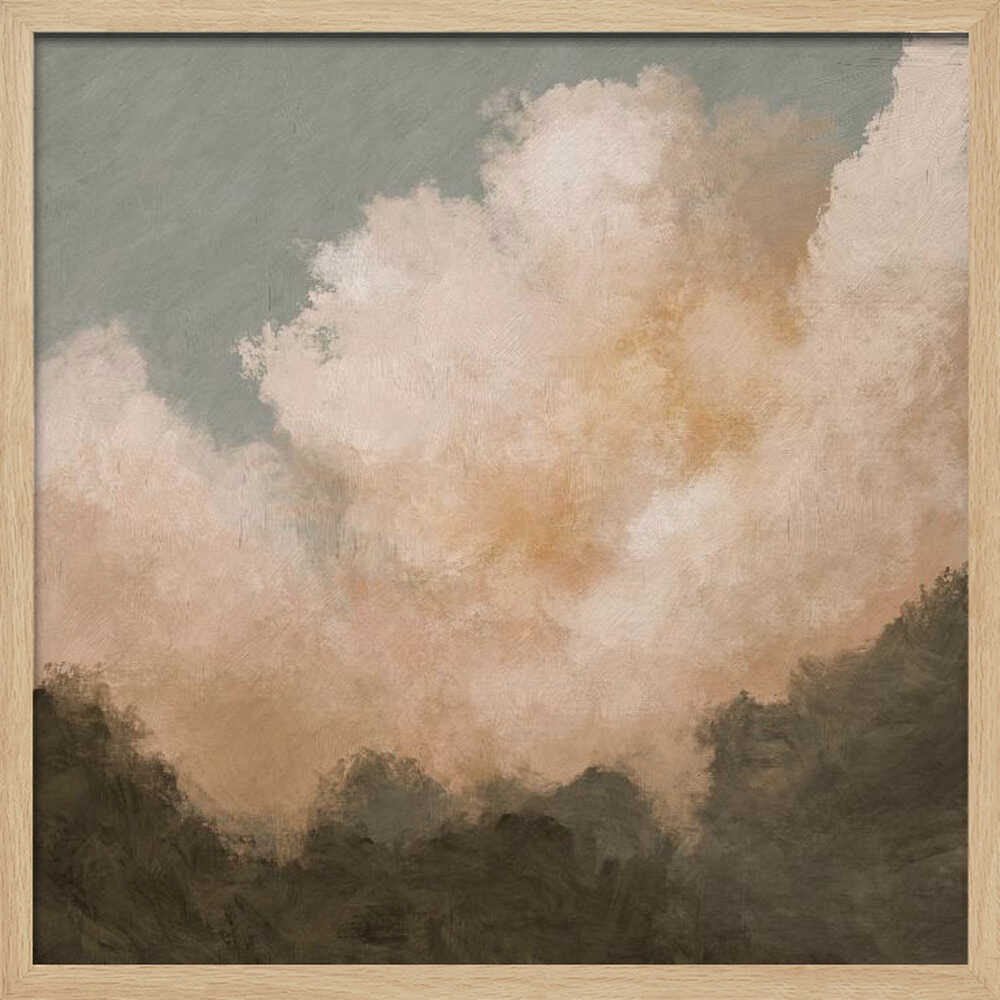 "Serene Mountain Clouds" by Dan Hobday — Landscape Wall Art