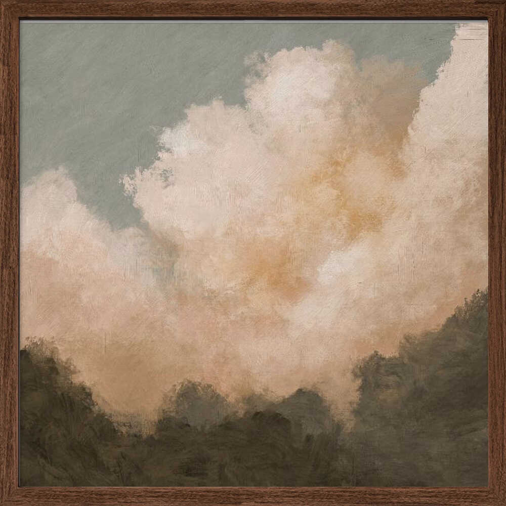 "Serene Mountain Clouds" by Dan Hobday — Landscape Wall Art