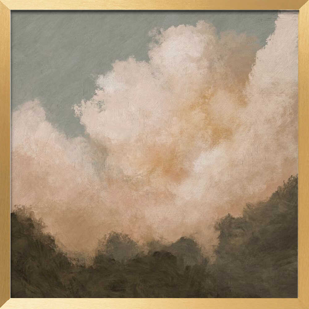 "Serene Mountain Clouds" by Dan Hobday — Landscape Wall Art