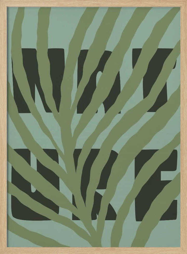 Welcome Green Foliage