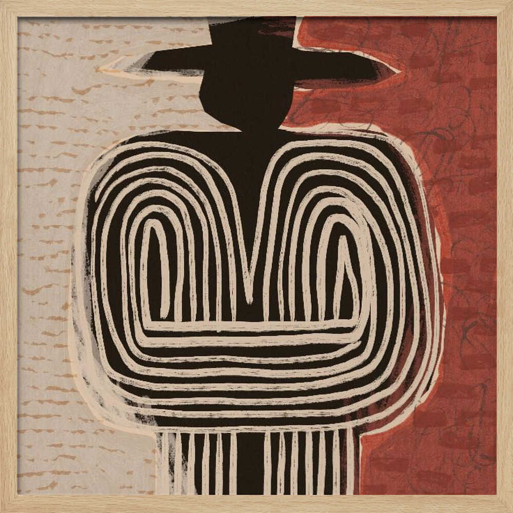 Tribal Figure With Hat