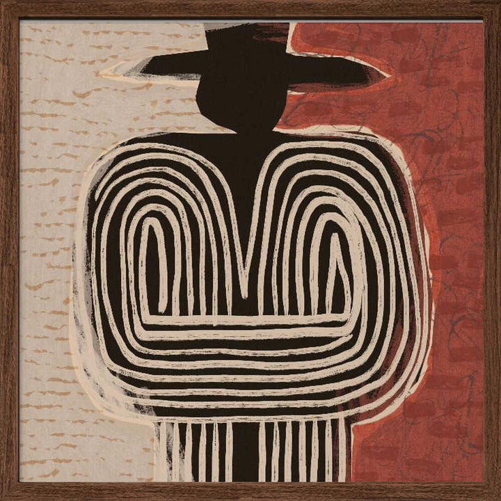 Tribal Figure With Hat