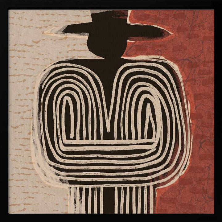 Tribal Figure With Hat
