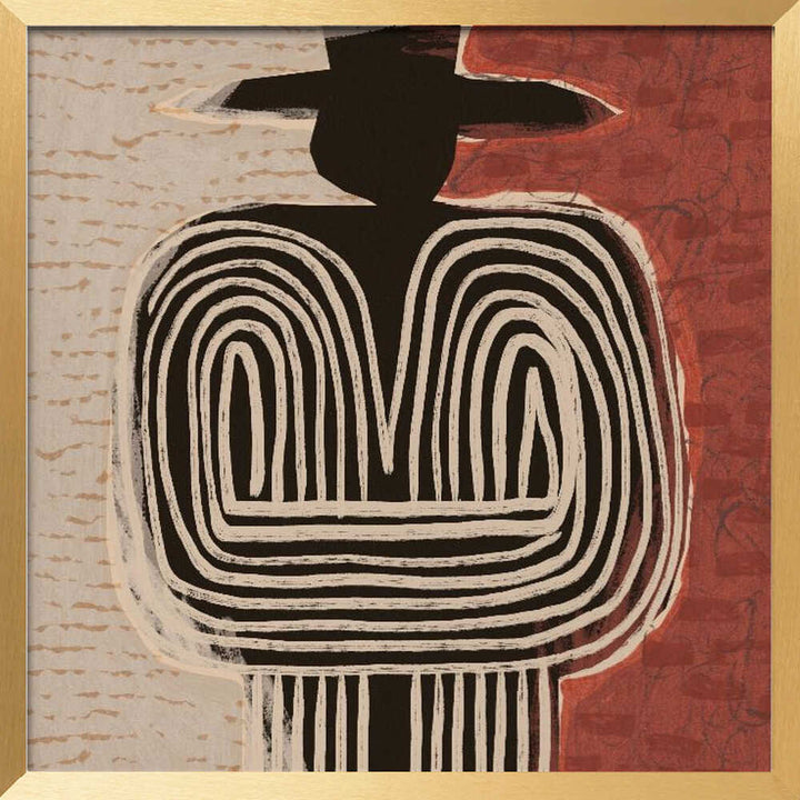 Tribal Figure With Hat