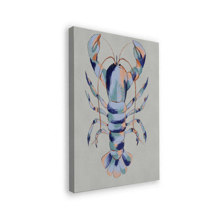 "Colorful Blue Lobster" by Nikita Jariwala — Animals Wall Art