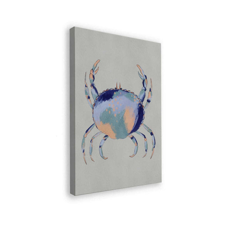 "Serene Blue Crab" by Nikita Jariwala — Animals Wall Art