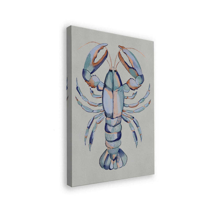 "Watercolor Blue Lobster" by Nikita Jariwala — Animals Wall Art