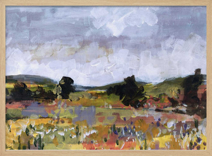 Vibrant Countryside Fields