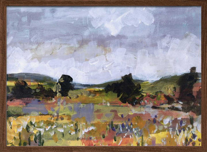 Vibrant Countryside Fields