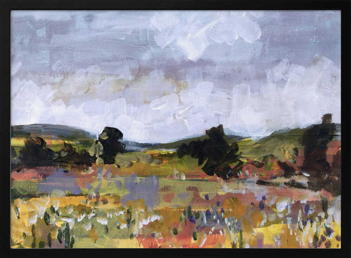 Vibrant Countryside Fields