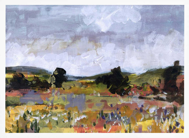 Vibrant Countryside Fields