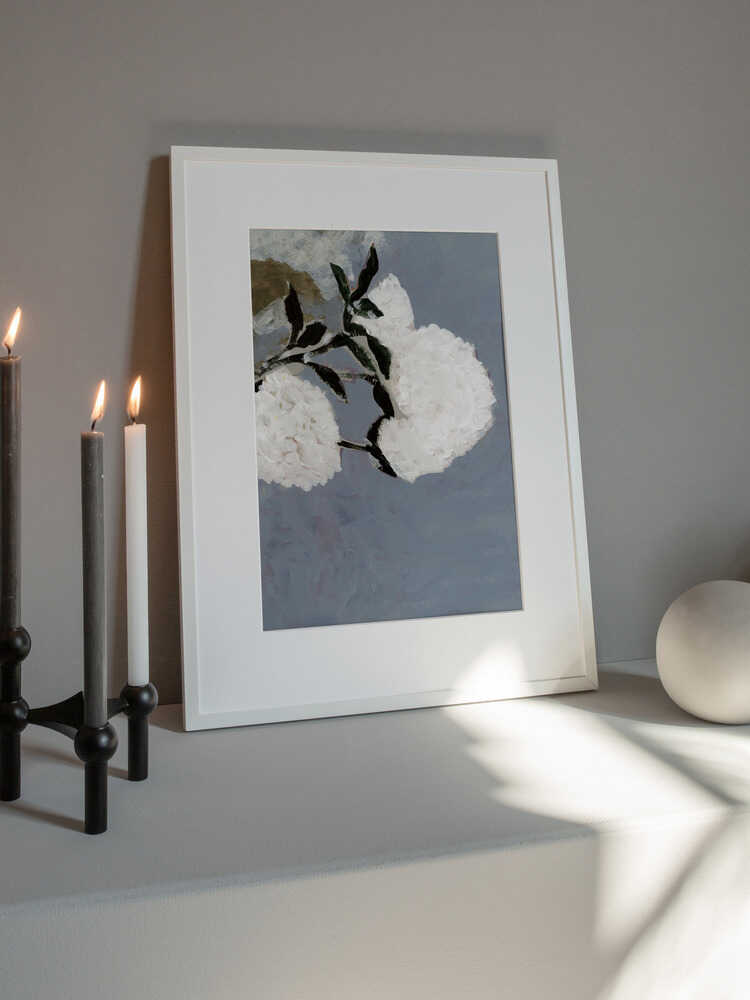 Soft White Blooms