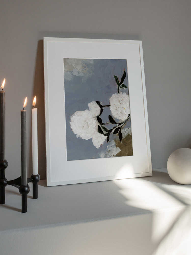 Soft Blue Flowers