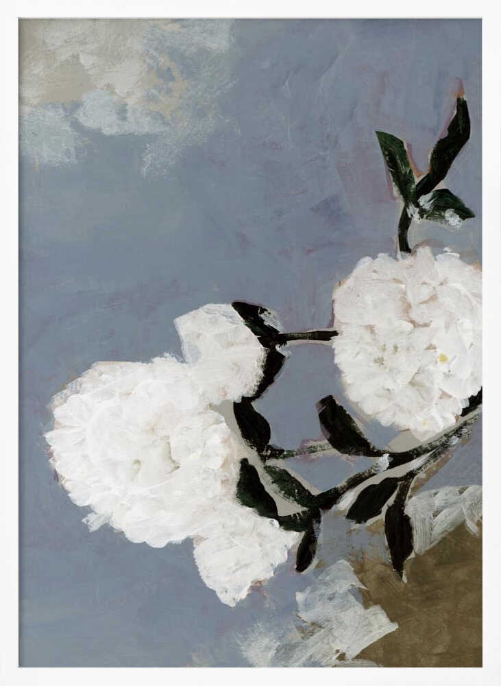 Soft Blue Flowers